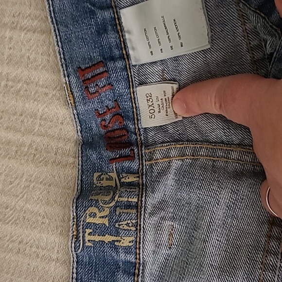 True Nation Loose Fit Jeans, (1) 50x34, (1) 50x32 (photos attached) - Picture 6 of 6
